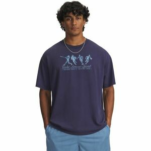 Under Armour HEAVYWEIGHT ATHLETES Pánské tričko, tmavě modrá, velikost obraz