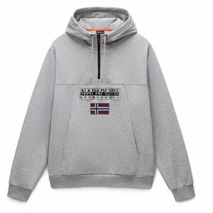 Napapijri BURGEE Pánská mikina, šedá, velikost obraz