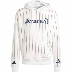 adidas ARSENAL FC US HD AOP Pánská mikina, bílá, velikost XXXL obraz