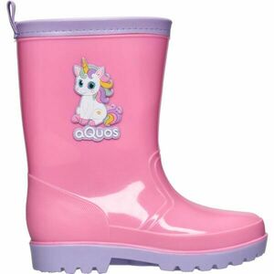 AQUOS RASTY K Dětské holínky, růžová, velikost obraz