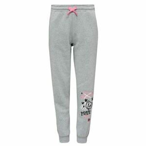 Lewro KIZZIE Dívčí tepláky, šedá, velikost 152-158 obraz