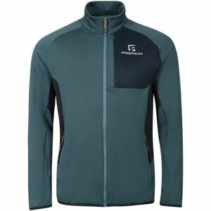 PROGRESS FISICO Pánská běžecká mikina, tmavě modrá, velikost obraz