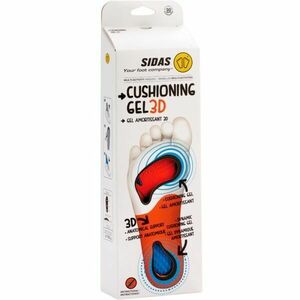 Sidas CUSHIONING GEL 3D Gelové vložky do bot, modrá, velikost obraz