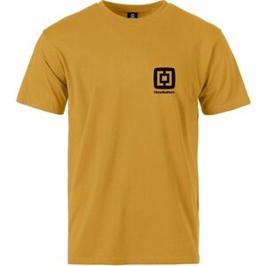 Horsefeathers MINI LOGO Pánské tričko, žlutá, velikost obraz