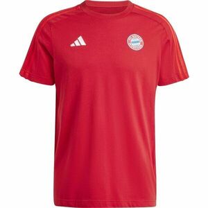 adidas FC BAYERN DNA TEE Pánské triko, červená, velikost obraz