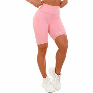 GymBeam BIKER Dámské šortky, růžová, velikost obraz