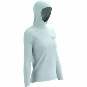 Compressport HURRICANE WATERPROOF 10/10 JACKET W Dámská běžecká nepromokavá bunda, šedá, velikost obraz