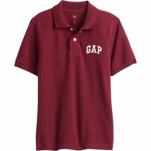GAP V-FRCH SS LOGO POLO Chlapecké polo tričko, červená, velikost obraz