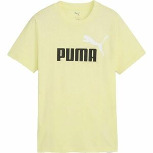 Puma ESSENTIALS 2 COLOR N0.1 LOGO TEE B Chlapecké triko, světle zelená, velikost obraz