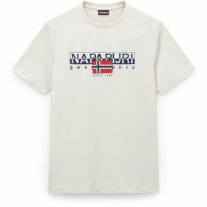 Napapijri S-AYLMER Pánské tričko, bílá, velikost obraz