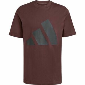 adidas M BL SJ TEE Pánské tričko, vínová, velikost XXXL obraz