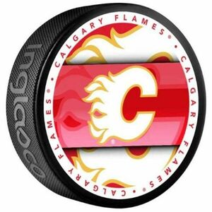INGLASCO CALGARY FLAMES MEDALLION BLISTER Hokejový suvenýr, černá, velikost obraz