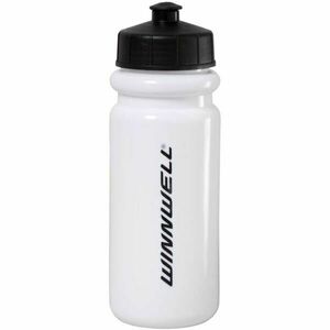 WINNWELL HOCKEY BOTTLE 650ML WITH SHORT SPOUT WITH LOGO Sportovní láhev, bílá, velikost obraz