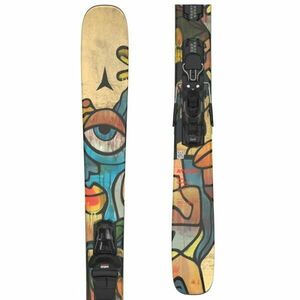 Atomic BENT CHETLER MINI + M 10 GW Dětské sjezdové lyže, béžová, velikost obraz