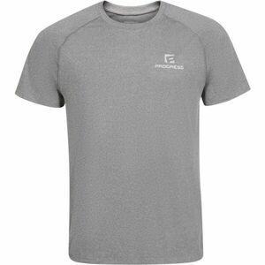 PROGRESS ASSET Pánské sportovní triko, šedá, velikost XXL obraz