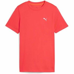 Puma TAD ESSENTIALS TEE B Chlapecké triko, oranžová, velikost obraz