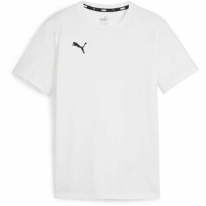 Puma TEAMGOAL CASUALS TEE JR Chlapecké sportovní triko, bílá, velikost obraz