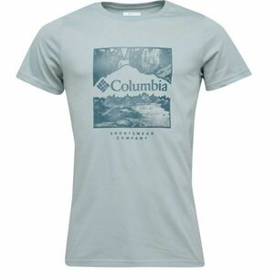 Columbia CSC SEASONAL LOGO TEE Pánské triko, světle modrá, velikost obraz