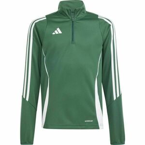 adidas TIRO24 TRAINING TOP Dětská sportovní mikina, zelená, velikost obraz