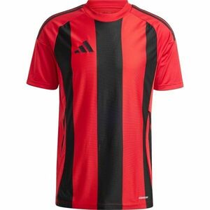 adidas STRIPED 24 JERSEY Pánské sportovní triko, červená, velikost obraz