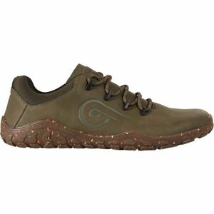 KILPI BARELO LOW Unisex outdoorová barefoot obuv, tmavě zelená, velikost obraz