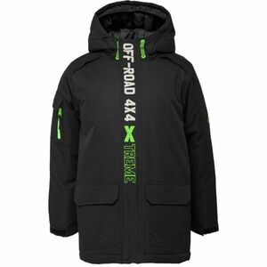 Lewro DARELL Zimní bunda pro chlapce s membránou, černá, velikost 164-170 obraz