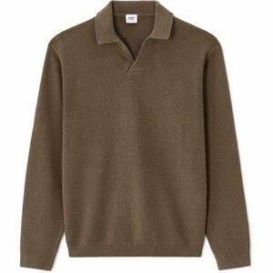 CELIO MERRYLE Pánský bavlněný svetr, hnědá, velikost obraz