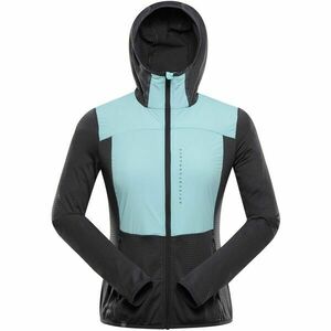 ALPINE PRO ZOLLA Dámská ultralehká mikina, černá, velikost obraz