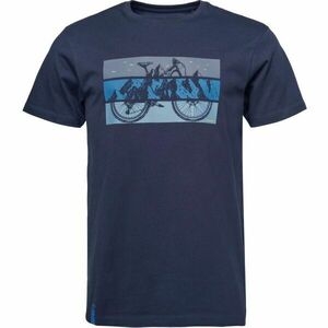 LOAP BRUM Pánské tričko, tmavě modrá, velikost obraz
