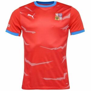 Puma CZECH HANDBALL JERSEY M HOME Pánský sportovní dres na házenou, červená, velikost obraz