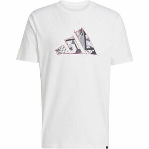 adidas M PHOTO TEE 2 Pánské triko, bílá, velikost obraz