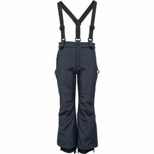 LOAP LONDUS Dětské lyžařské softshellové kalhoty, tmavě modrá, velikost 134-140 obraz