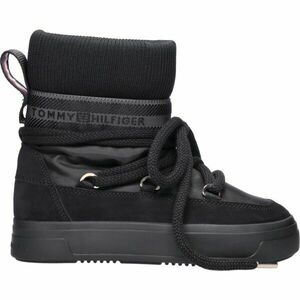 Tommy Hilfiger TOMMYTECH LOGOTAPE SNOWBOOT WARM Dámské sněhule, černá, velikost obraz