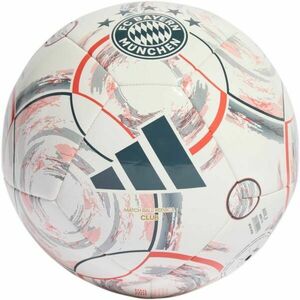 adidas FC BAYERN CLUB AWAY Fotbalový míč, bílá, velikost obraz