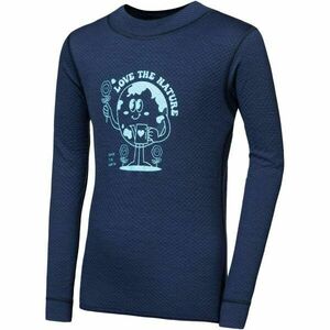 Sensor MERINO DF PLANET Dětské funkční triko, tmavě modrá, velikost obraz