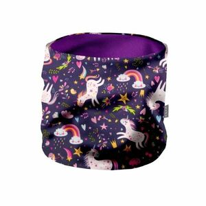 UNUO BASIC Dětský nákrčník, fialová, velikost obraz