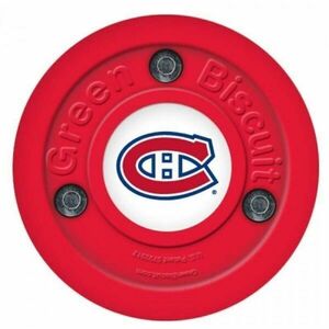 Green Biscuit MONTREAL CANADIENS NHL Puk, červená, velikost obraz
