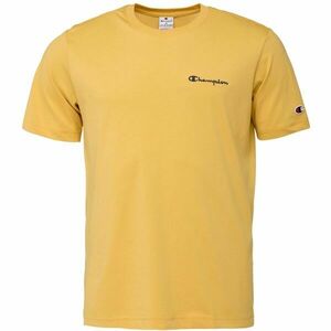 Champion SS TEE Pánské tričko, žlutá, velikost obraz
