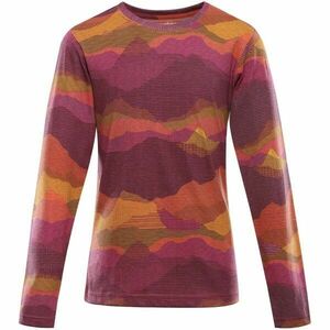 ALPINE PRO ECCO 2 Dětské triko s dlouhým rukávem, růžová, velikost 152-158 obraz