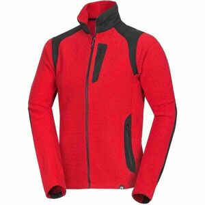 Northfinder SZYMON Pánská mikina, červená, velikost obraz