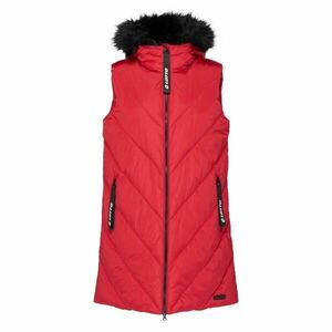 Lotto DREDA Delší dámská prošívaná vesta, červená, velikost obraz