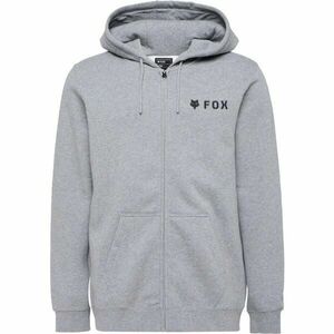 Fox FLEECE ZIP Pánská mikina, šedá, velikost obraz
