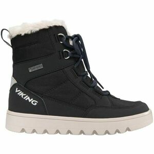 VIKING BY NORWAY FLEEK WARM GTX ZIP Juniorská zimní obuv, černá, velikost obraz