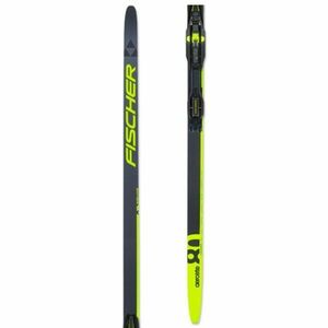 Fischer AEROLITE SKATE 80 SET + BDG RACE SKATE Lyže na bruslení, tmavě šedá, velikost obraz