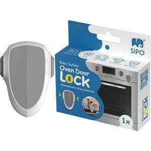 Sipo SAFETY LOCK Bezpečnostní zámek na dvířka trouby, bílá, velikost obraz