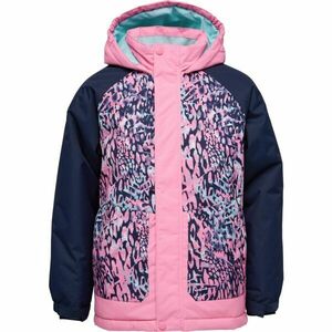 Lewro ODETTE Dívčí zimní bunda, růžová, velikost 140-146 obraz