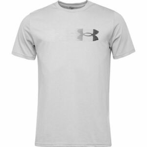 Under Armour FLY IN LOGO Pánské tričko, šedá, velikost S obraz