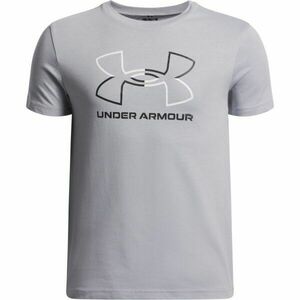 Under Armour GL FOUNDATION Chlapecké tričko, šedá, velikost M obraz