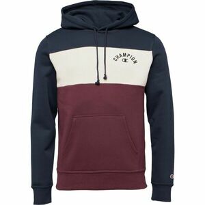 Champion HOODED Pánská mikina, vínová, velikost obraz