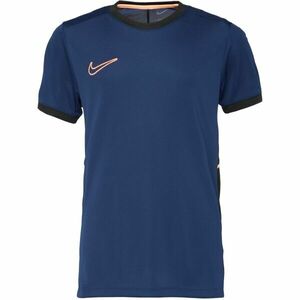 Nike DRI-FIT ACADEMY 25 Dětské fotbalové tričko, tmavě modrá, velikost obraz